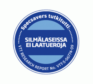 VTT tutki: Silmälaseissa ei laatueroja optikkoliikkeiden välillä VTT tutki: Silmälaseissa ei laatueroja optikkoliikkeiden välillä
