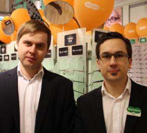 Itäkeskuksen uudet optikkoyrittäjät luottavat uudistuvan ostoskeskuksen vetovoimaan Itäkeskuksen uudet optikkoyrittäjät luottavat uudistuvan ostoskeskuksen vetovoimaan